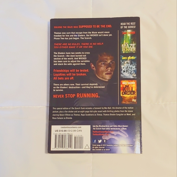 Scorch Trials book by James Dashner - Picture 2 of 4